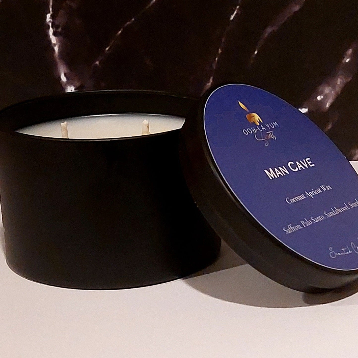 Man Cave Candle - Ooh La Yum Scents