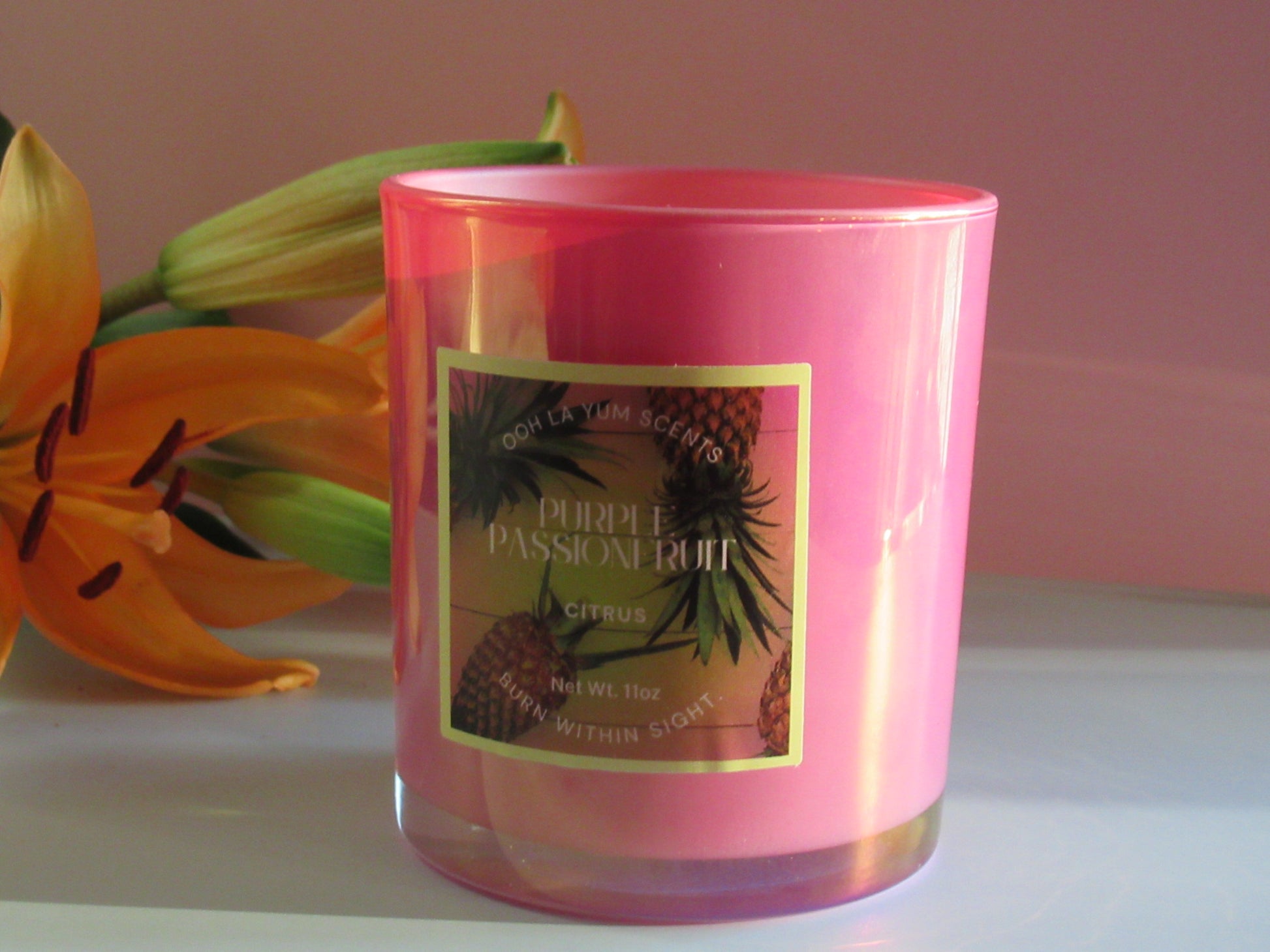 Purple Passionfruit candle