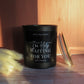 I'm here waiting for you candle 15 oz jar