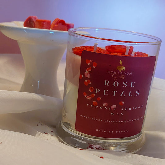 Rose Petals Candle