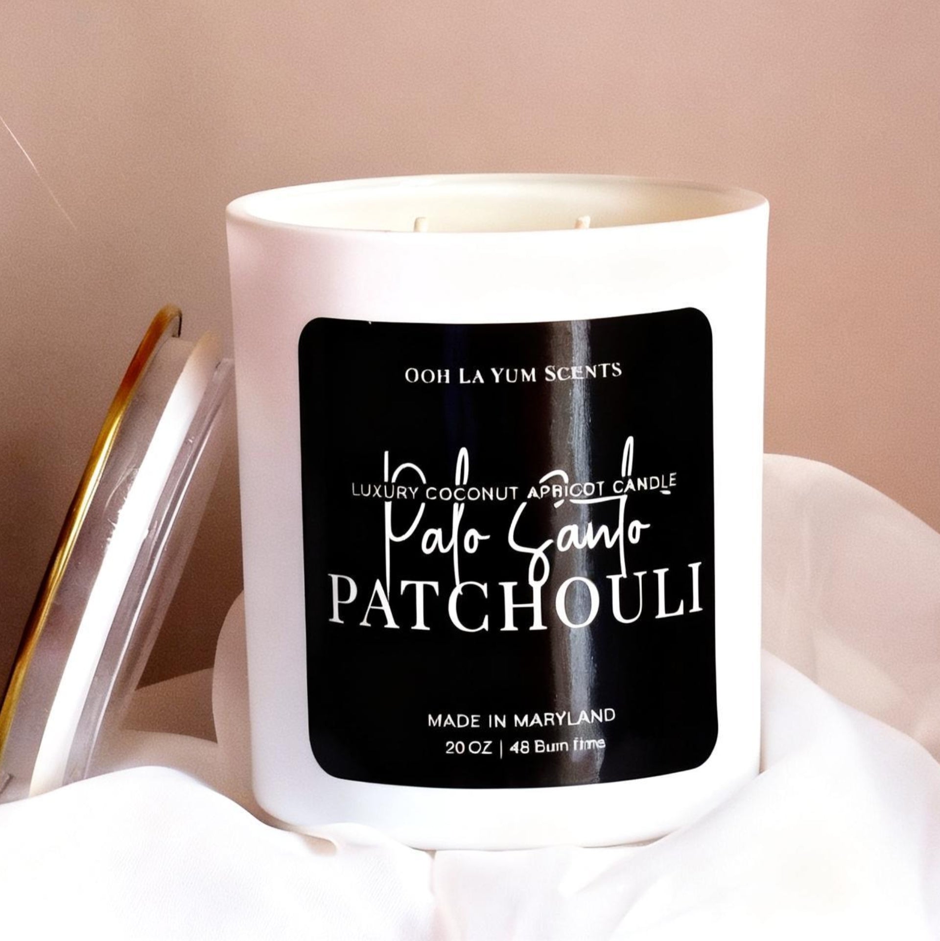 Palo Santo Patchouli Luxury Candle